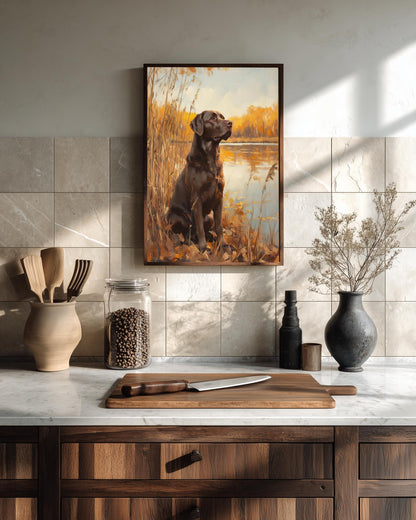 Chocolate Lab Art — view 8 of 20