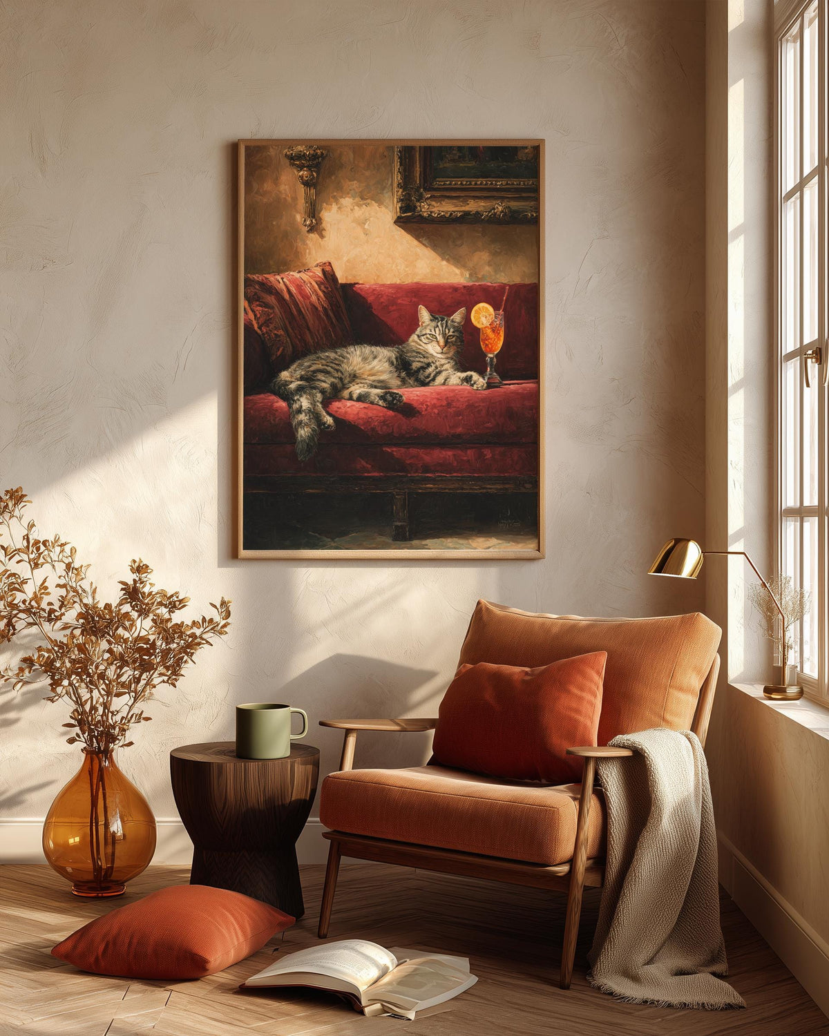 Cat Cocktail Art — view 7 of 20