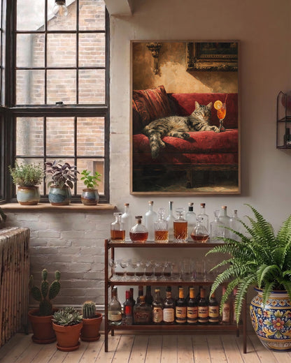 Cat Cocktail Art — view 8 of 20
