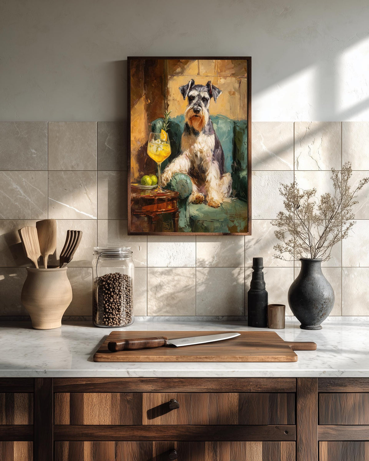 Schnauzer Wall Print — view 10 of 20