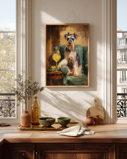 Schnauzer Wall Print — view 5 of 20