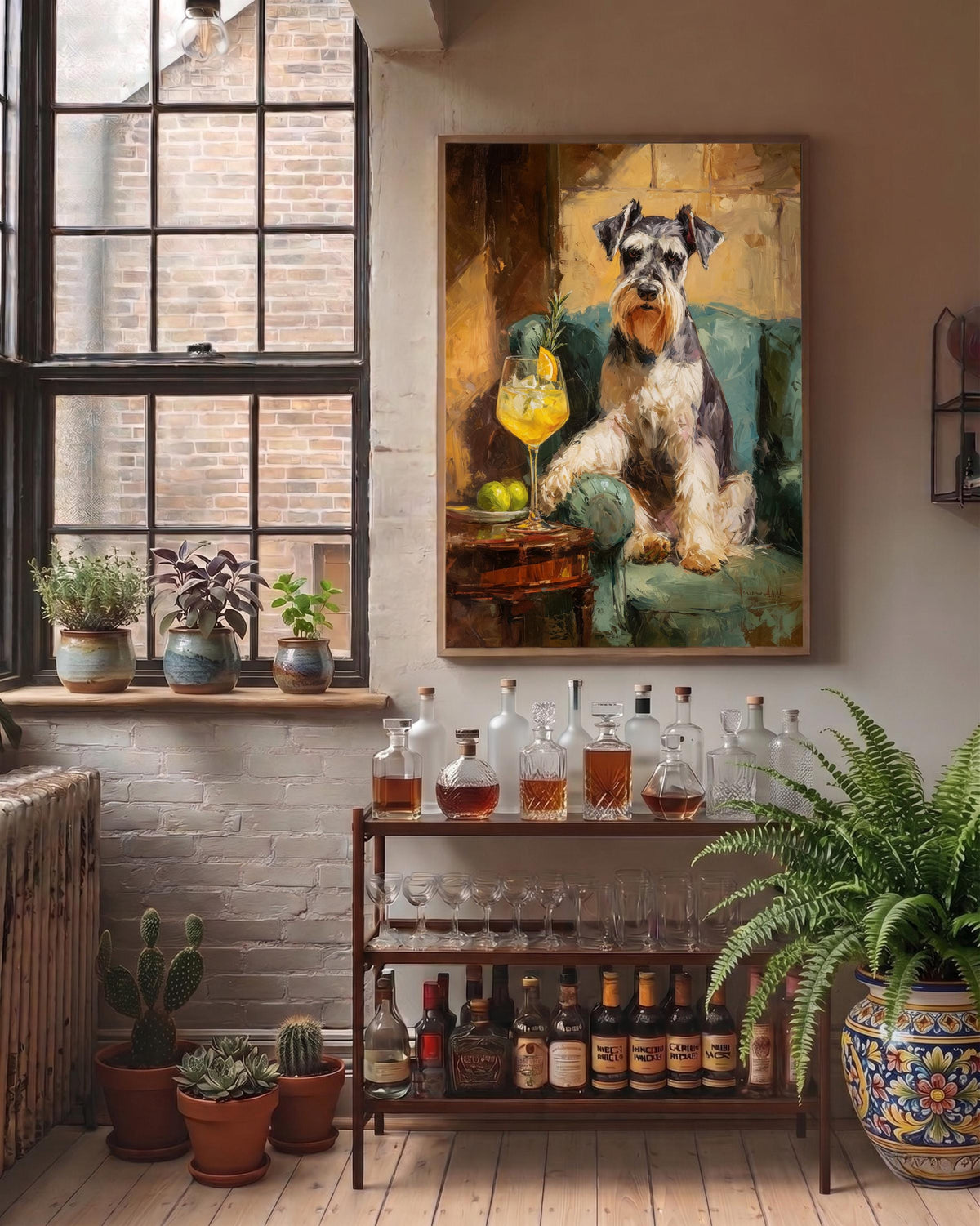 Schnauzer Wall Print — view 7 of 20