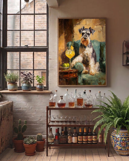 Schnauzer Wall Print — view 7 of 20