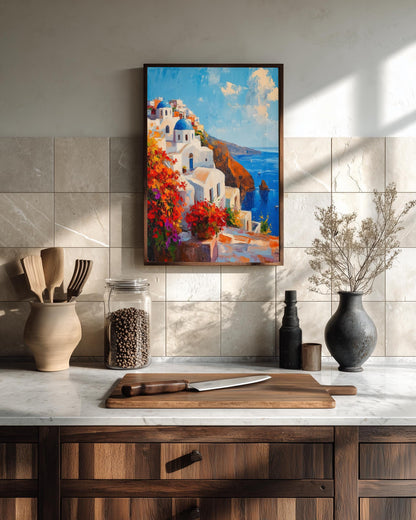 Santorini Art Print — view 9 of 20