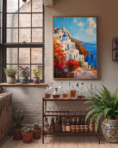 Santorini Art Print — view 7 of 20