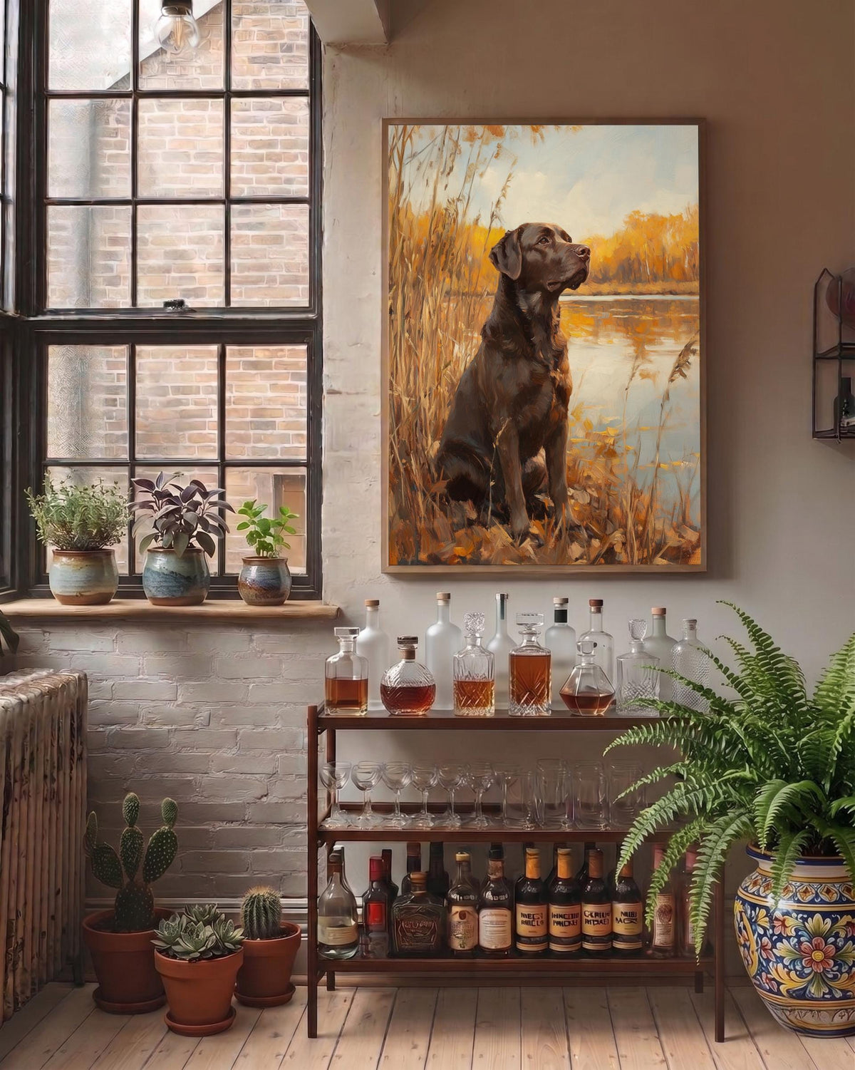 Chocolate Lab Art — view 5 of 20