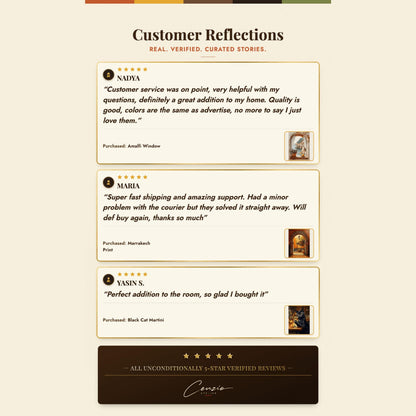White Cat Espresso Martini Framed Canvas — view 10 of 20