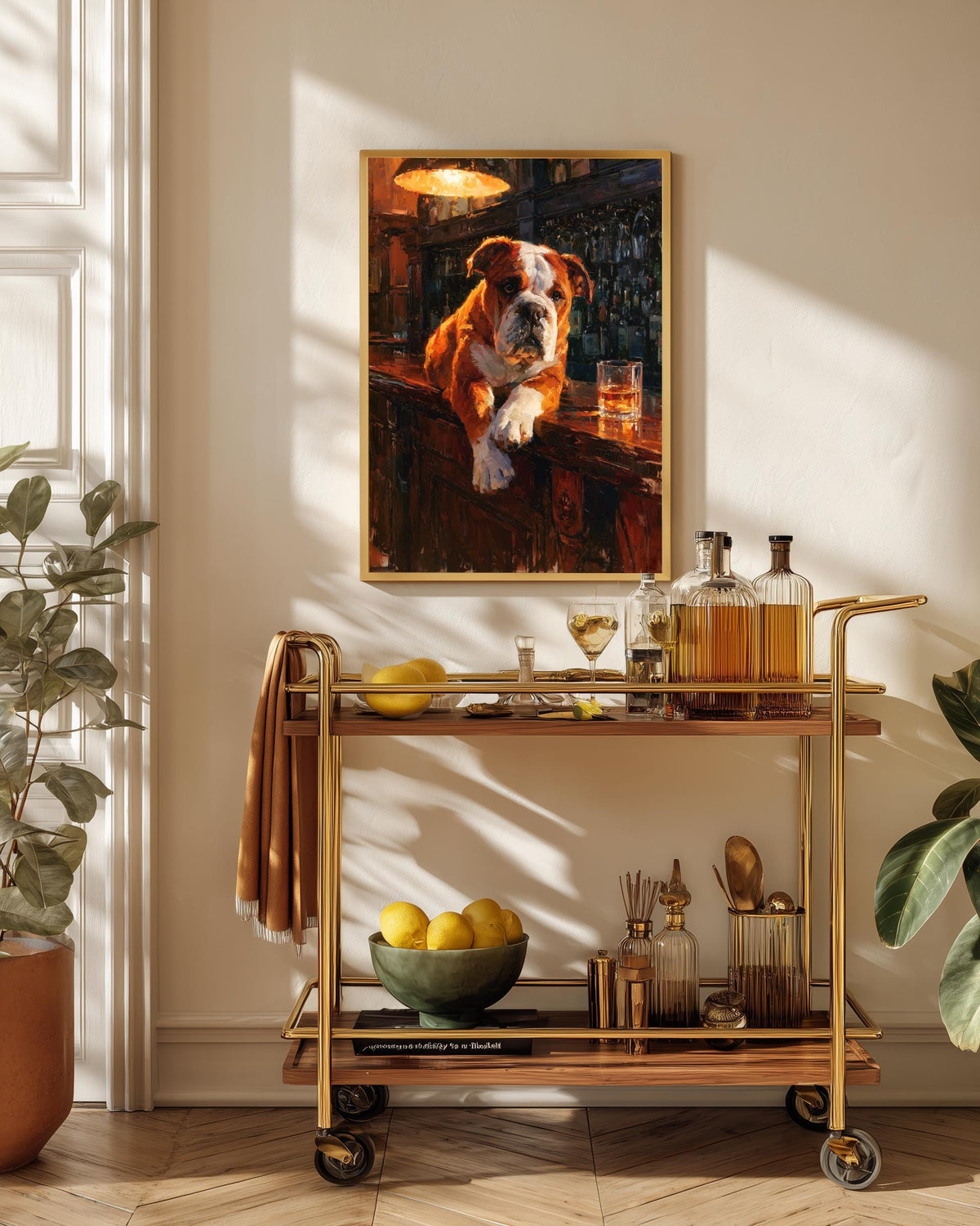 English Bulldog Wall Art — view 14 of 20
