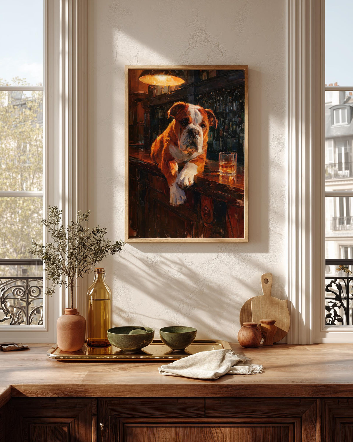English Bulldog Wall Art — view 8 of 20
