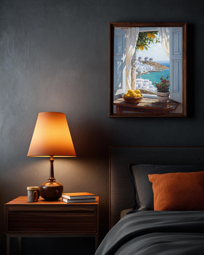 Mykonos Open Window Wall Art — view 14 of 20
