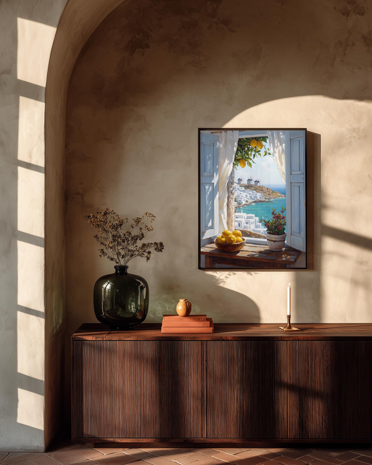 Mykonos Open Window Wall Art — view 12 of 20