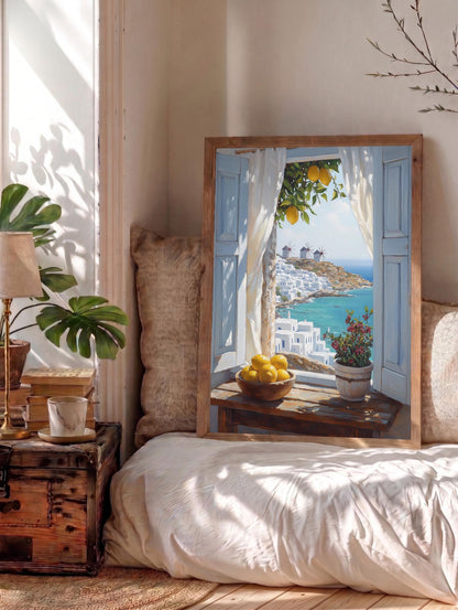 Mykonos Open Window Wall Art — view 9 of 20