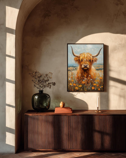 Highland Cow Wall Art — view 7 of 20