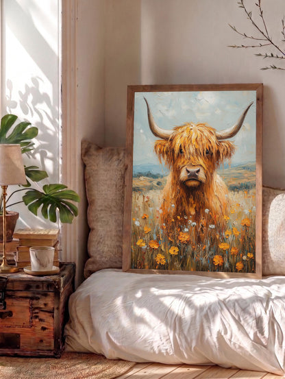 Highland Cow Wall Art — view 8 of 20