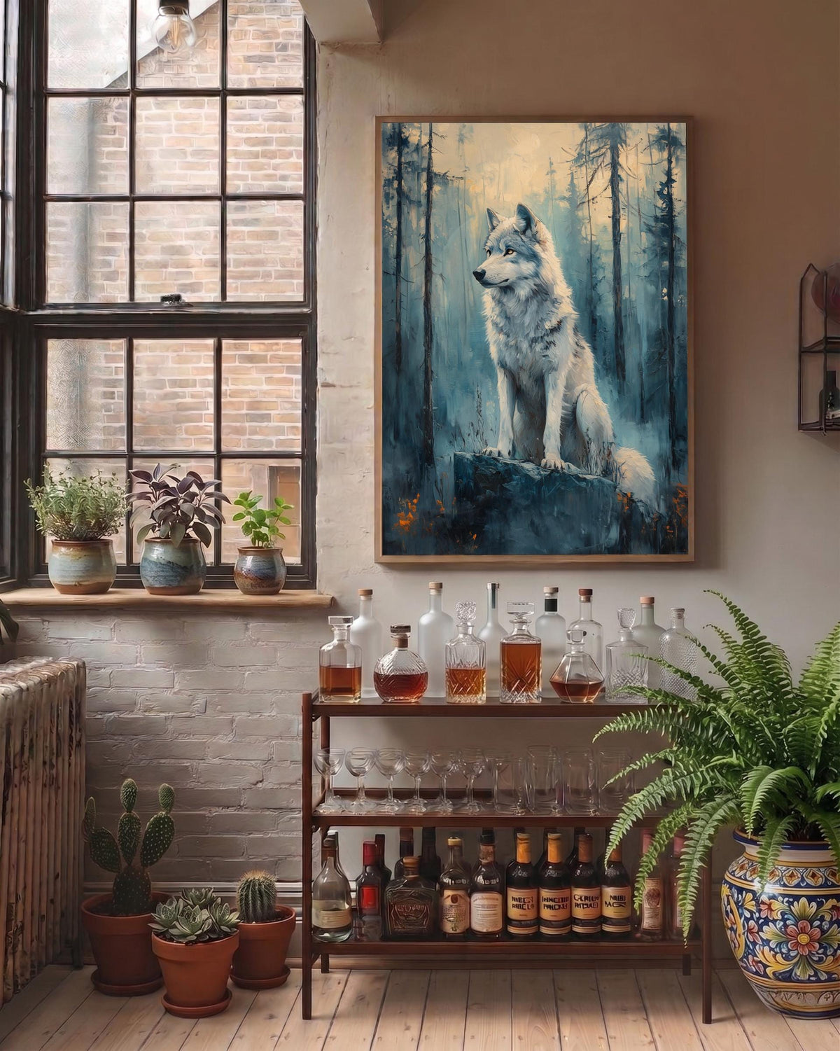 Wolf Painting — view 6 of 20