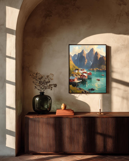 Norway Fjord Wall Art — view 14 of 20