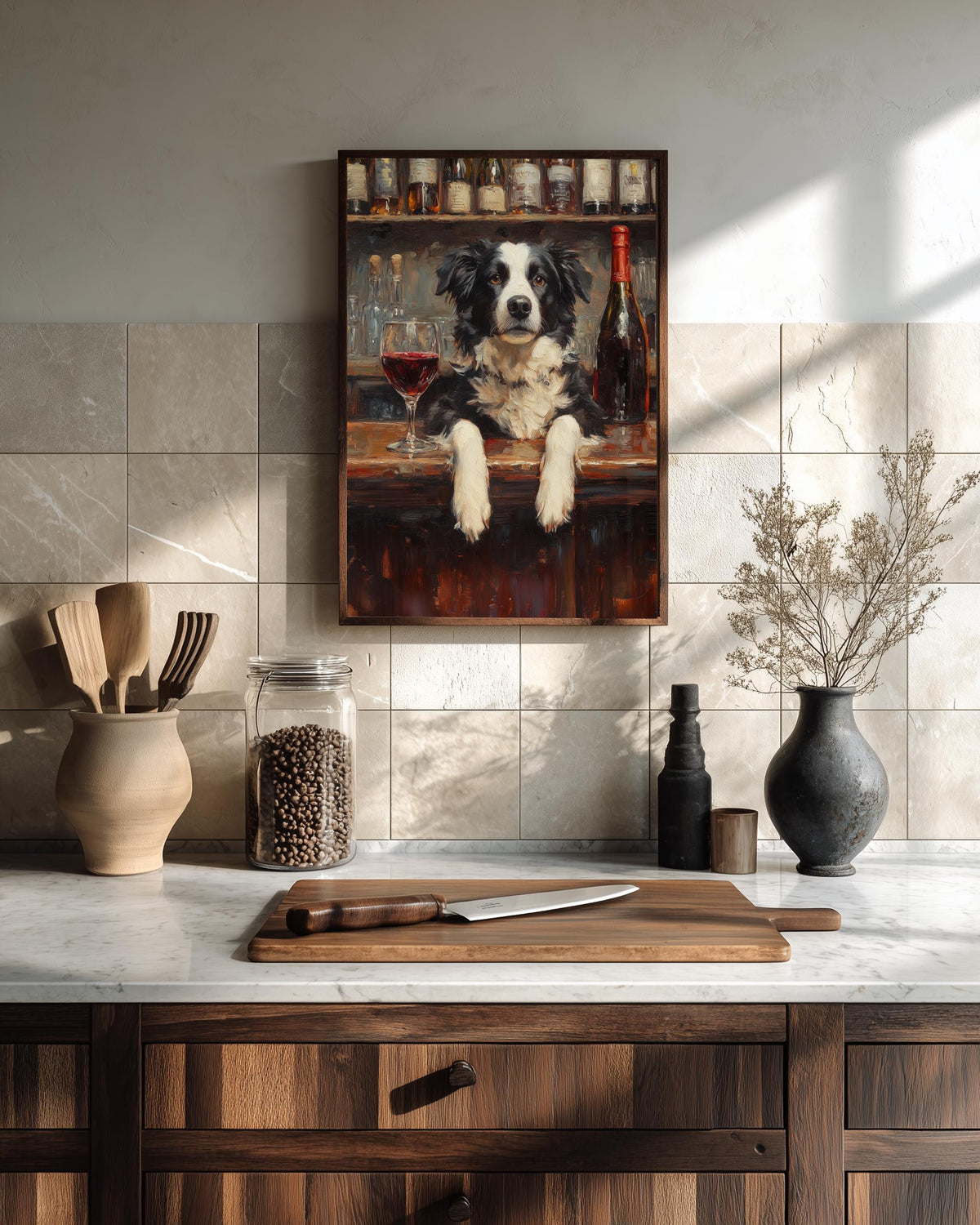 Border Collie Wall Art — view 8 of 20