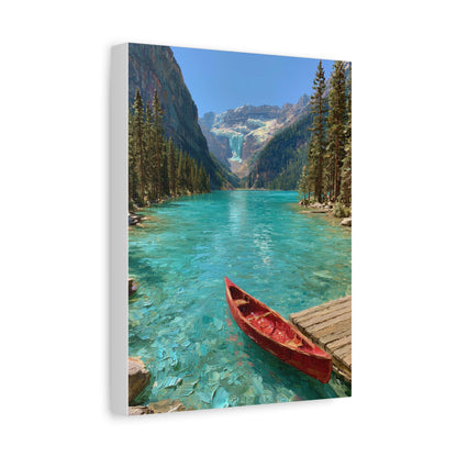 Lake Louise Wall Art — Cenzio Atelier framed canvas, made to order