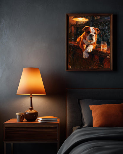 English Bulldog Wall Art — view 12 of 20
