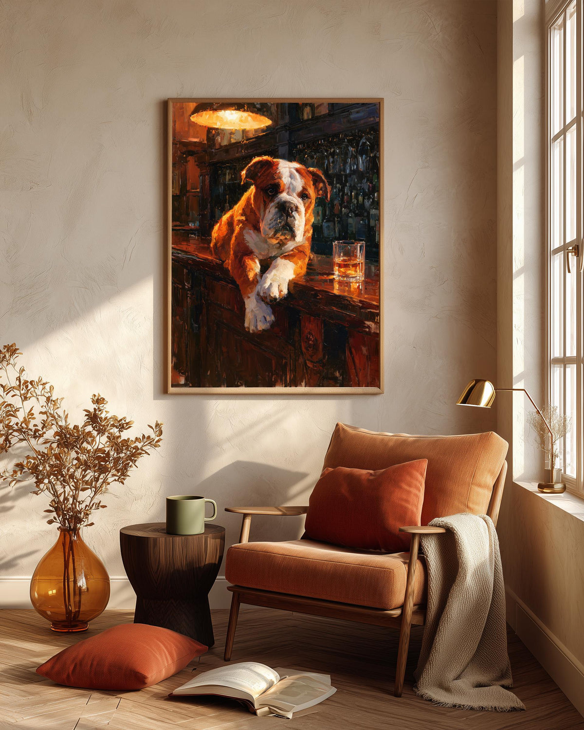 English Bulldog Wall Art — view 5 of 20