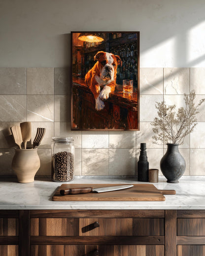 English Bulldog Wall Art — view 6 of 20