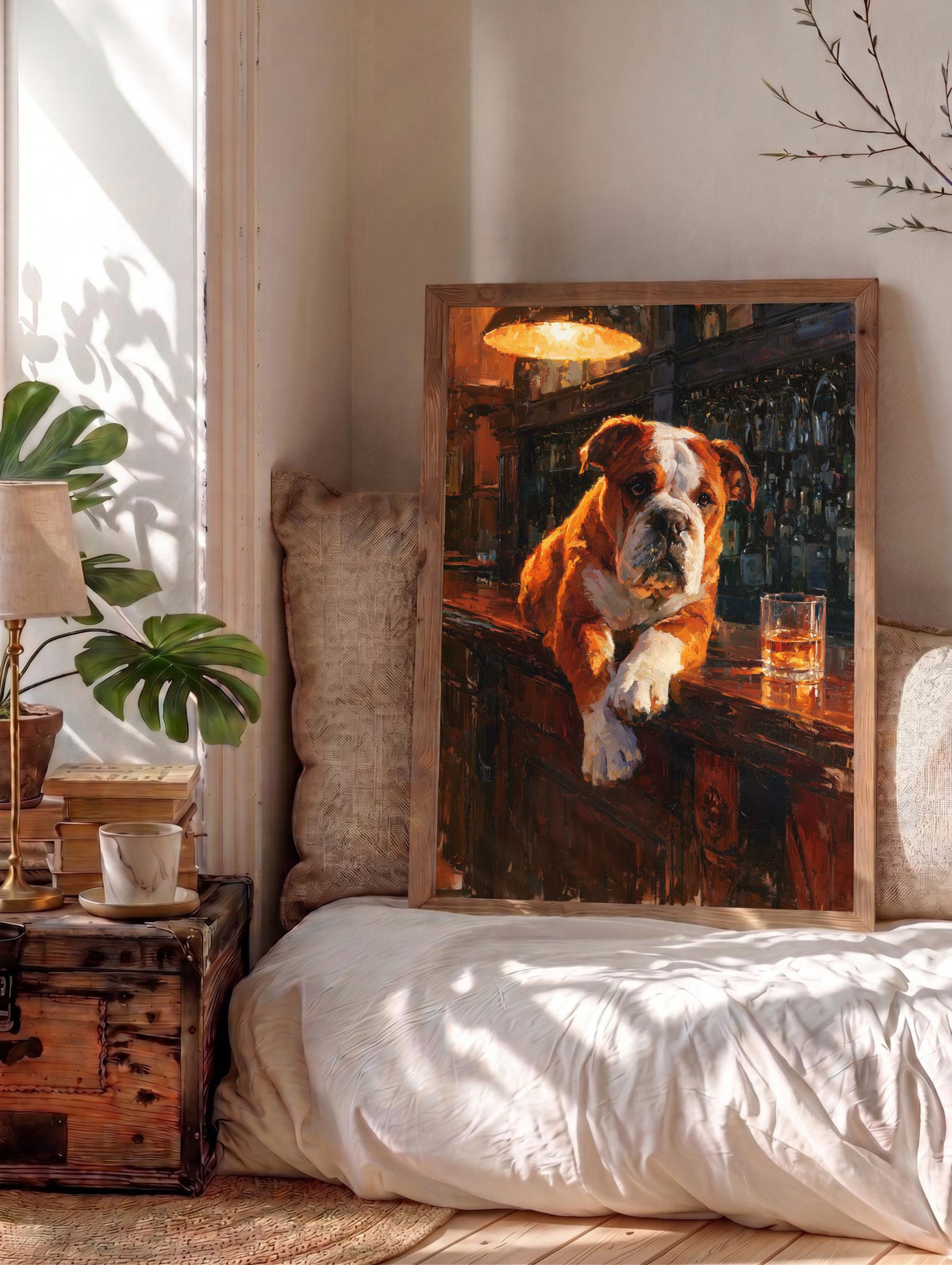 English Bulldog Wall Art — view 9 of 20