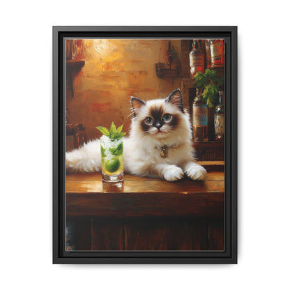 Ragdoll Cat Mojito Wall Art — view 17 of 20