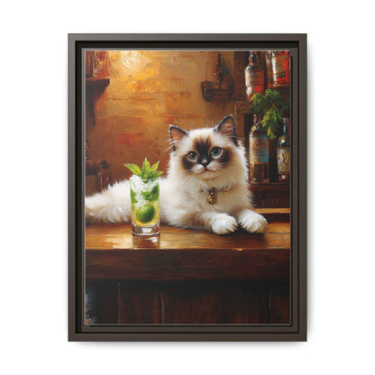 Ragdoll Cat Mojito Wall Art — view 18 of 20