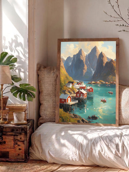Norway Fjord Wall Art — view 9 of 20