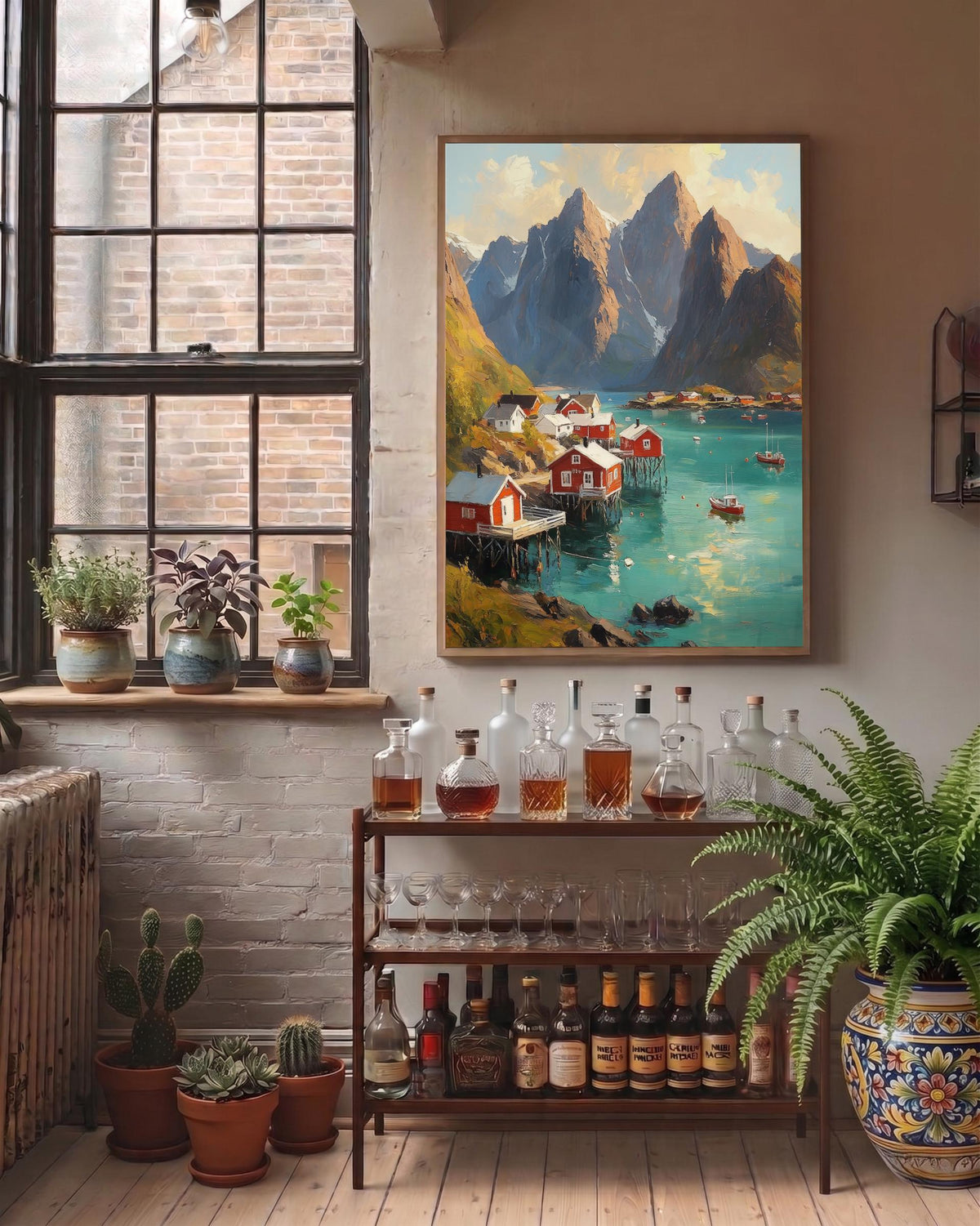Norway Fjord Wall Art — view 8 of 20
