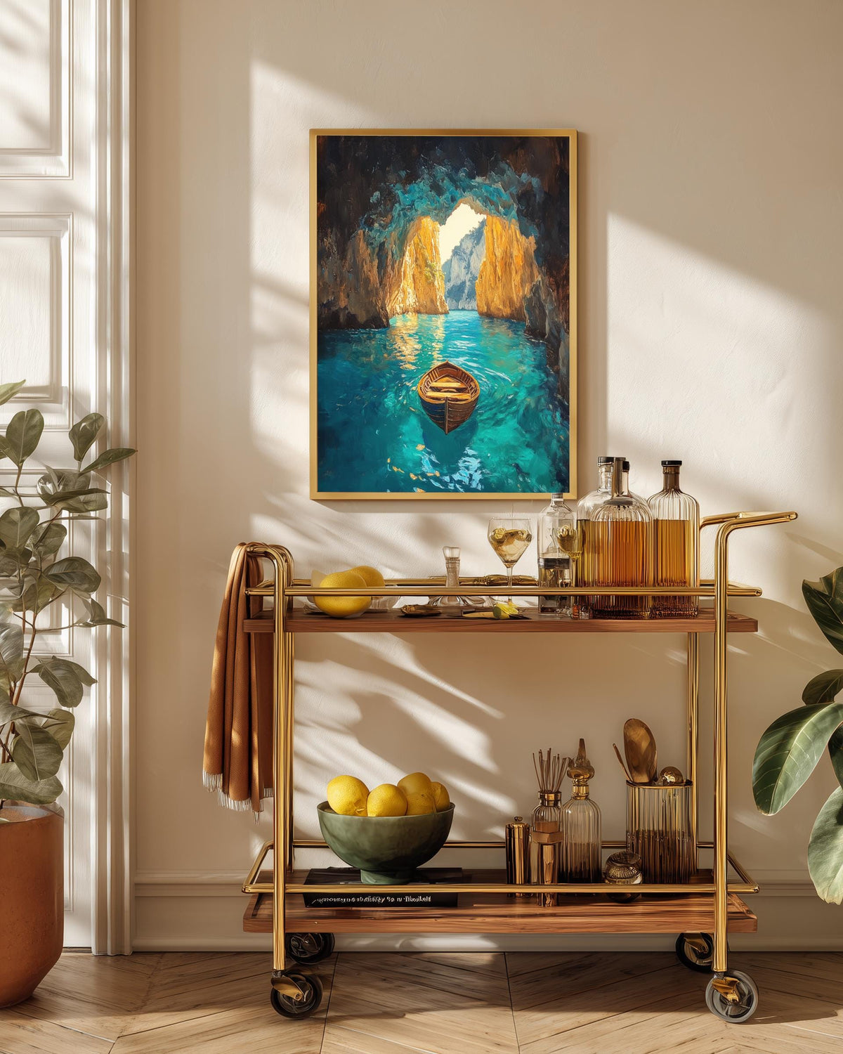 Capri Blue Grotto Wall Art — view 6 of 20