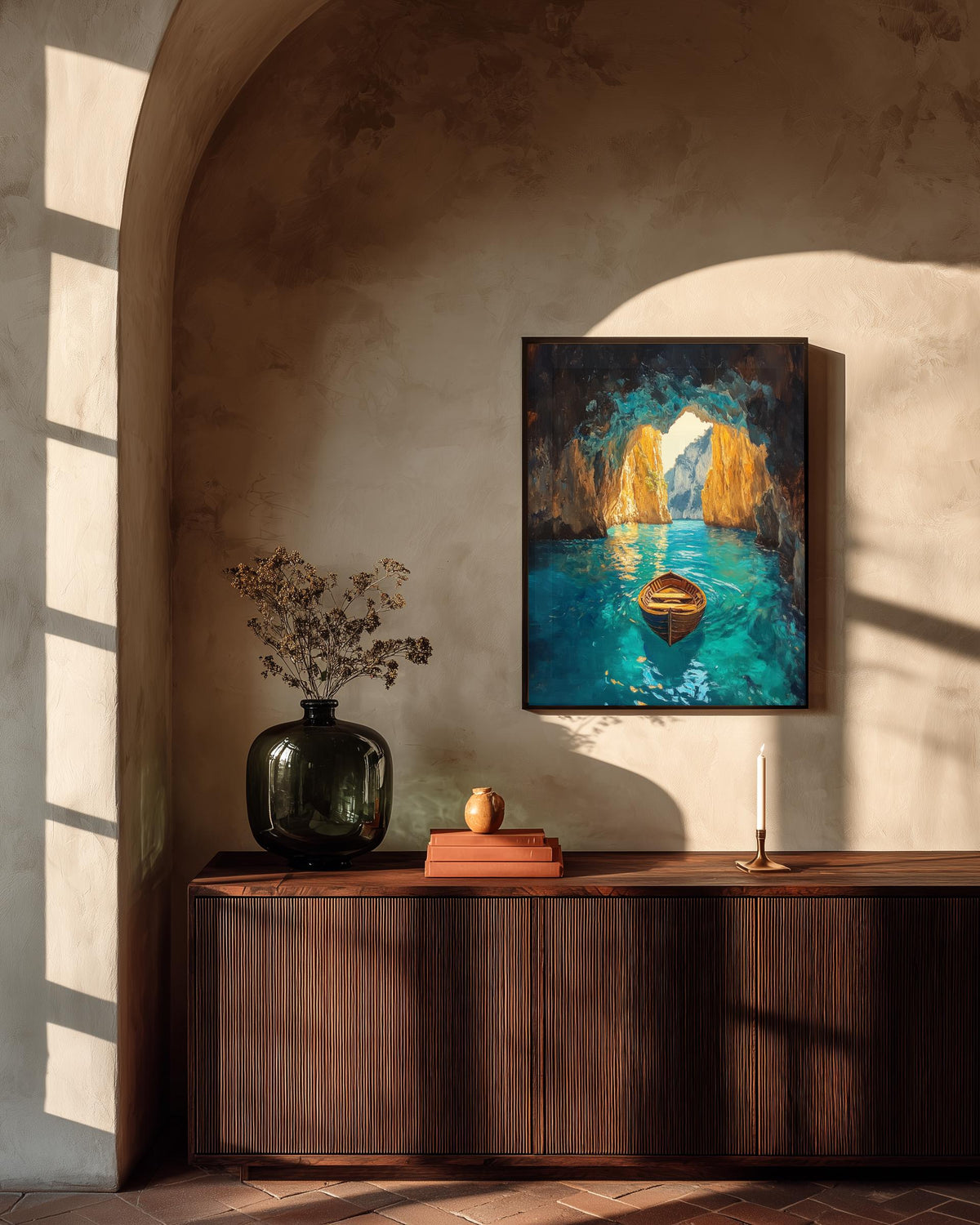 Capri Blue Grotto Wall Art — view 9 of 20