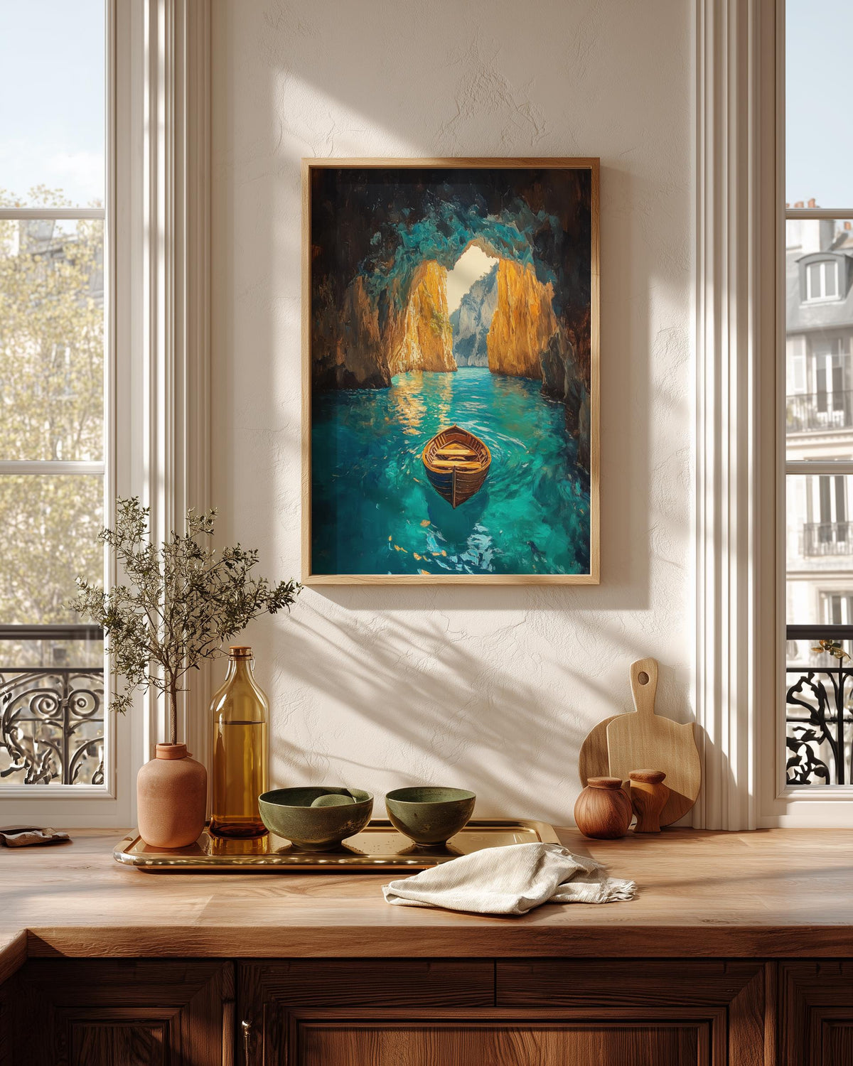 Capri Blue Grotto Wall Art — view 5 of 20