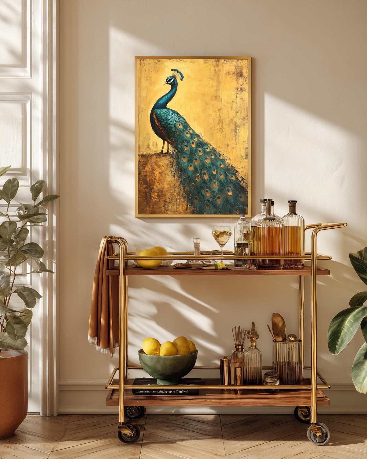 Peacock Wall Print — view 6 of 20