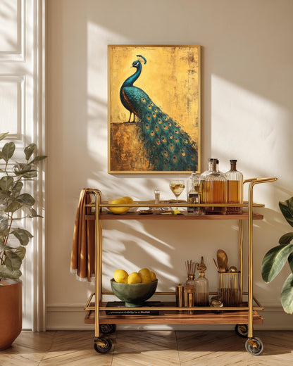 Peacock Wall Print — view 6 of 20