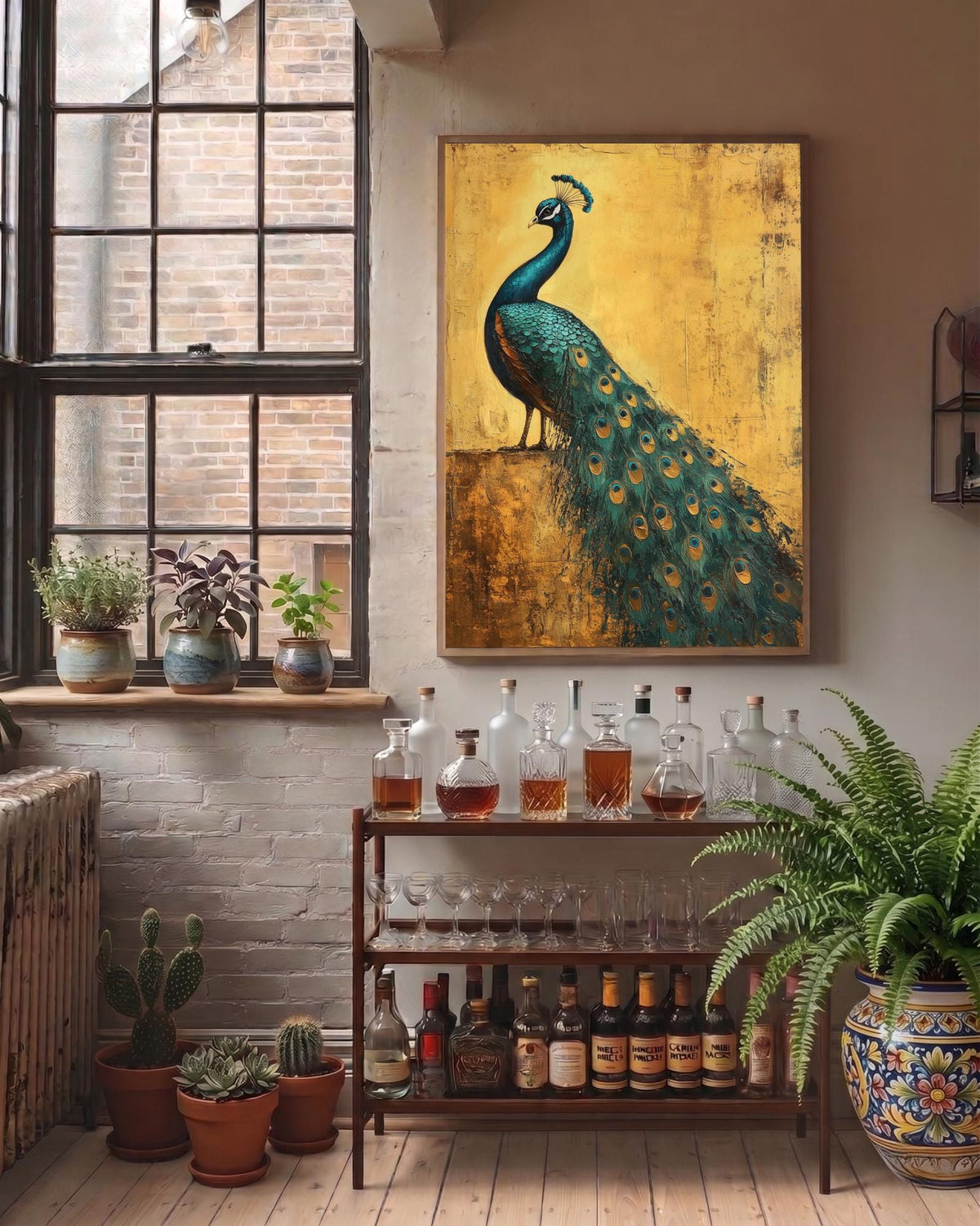 Peacock Wall Print — view 9 of 20