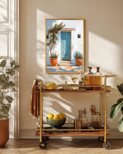 Turquoise Door Wall Art — view 5 of 20
