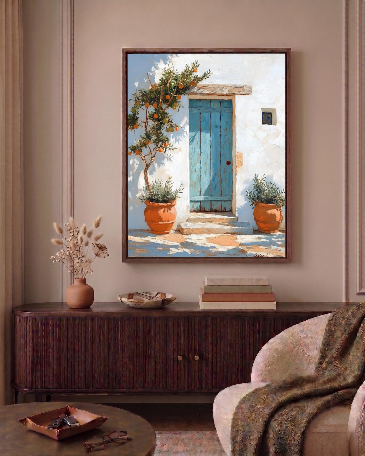 Turquoise Door Wall Art — view 6 of 20