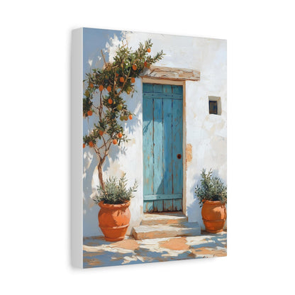 Turquoise Door Wall Art — view 20 of 20