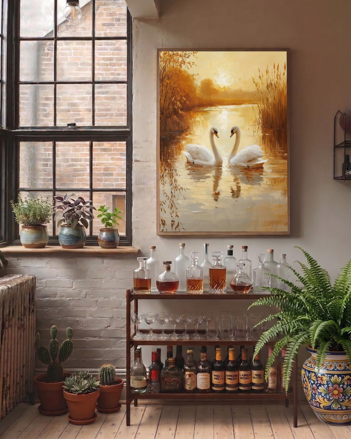 Swan Wall Art — view 9 of 20