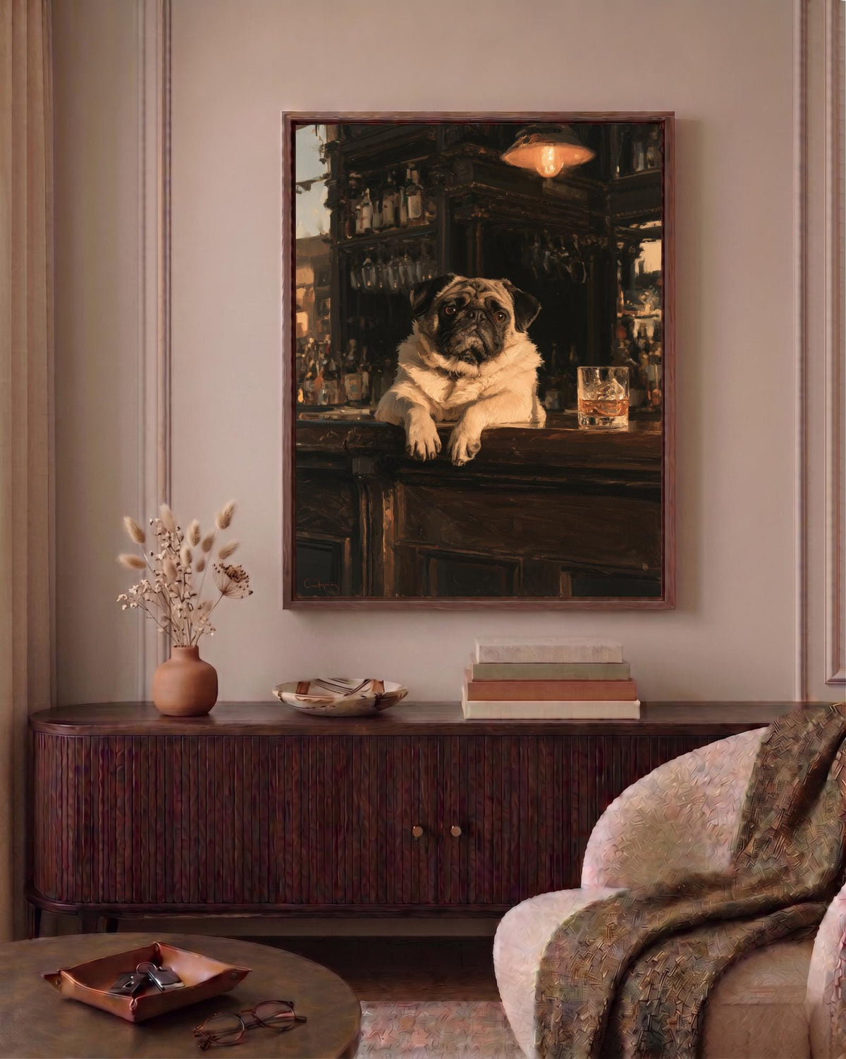 Pug Wall Art — view 5 of 20