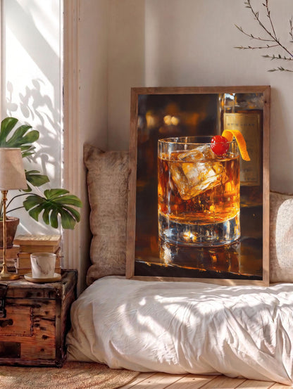 Old Fashioned Cocktail Art — view 8 of 20