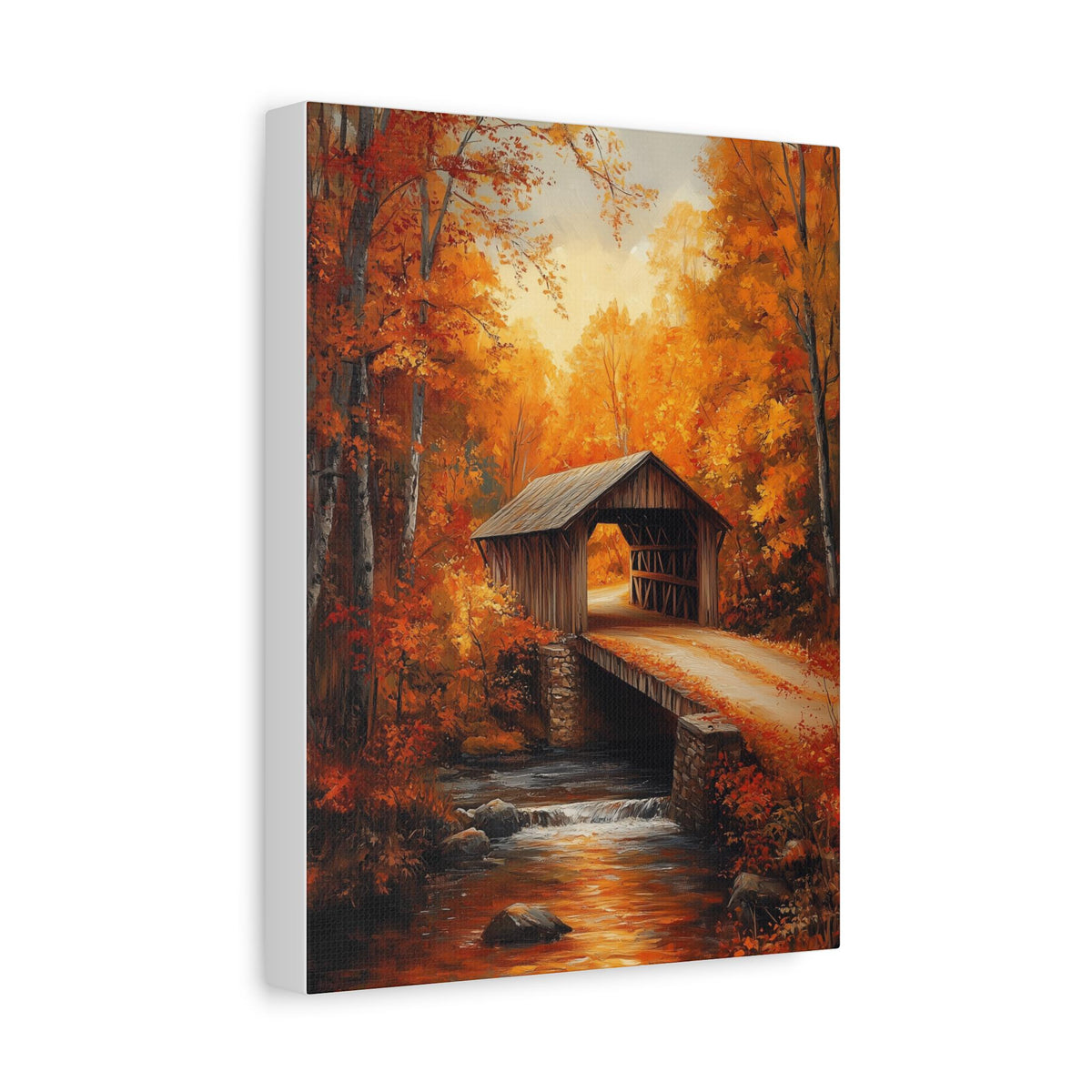 New Hampshire Covered Bridge Wall Art — view 20 of 20