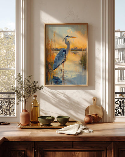 Great Blue Heron Wall Art — view 8 of 20