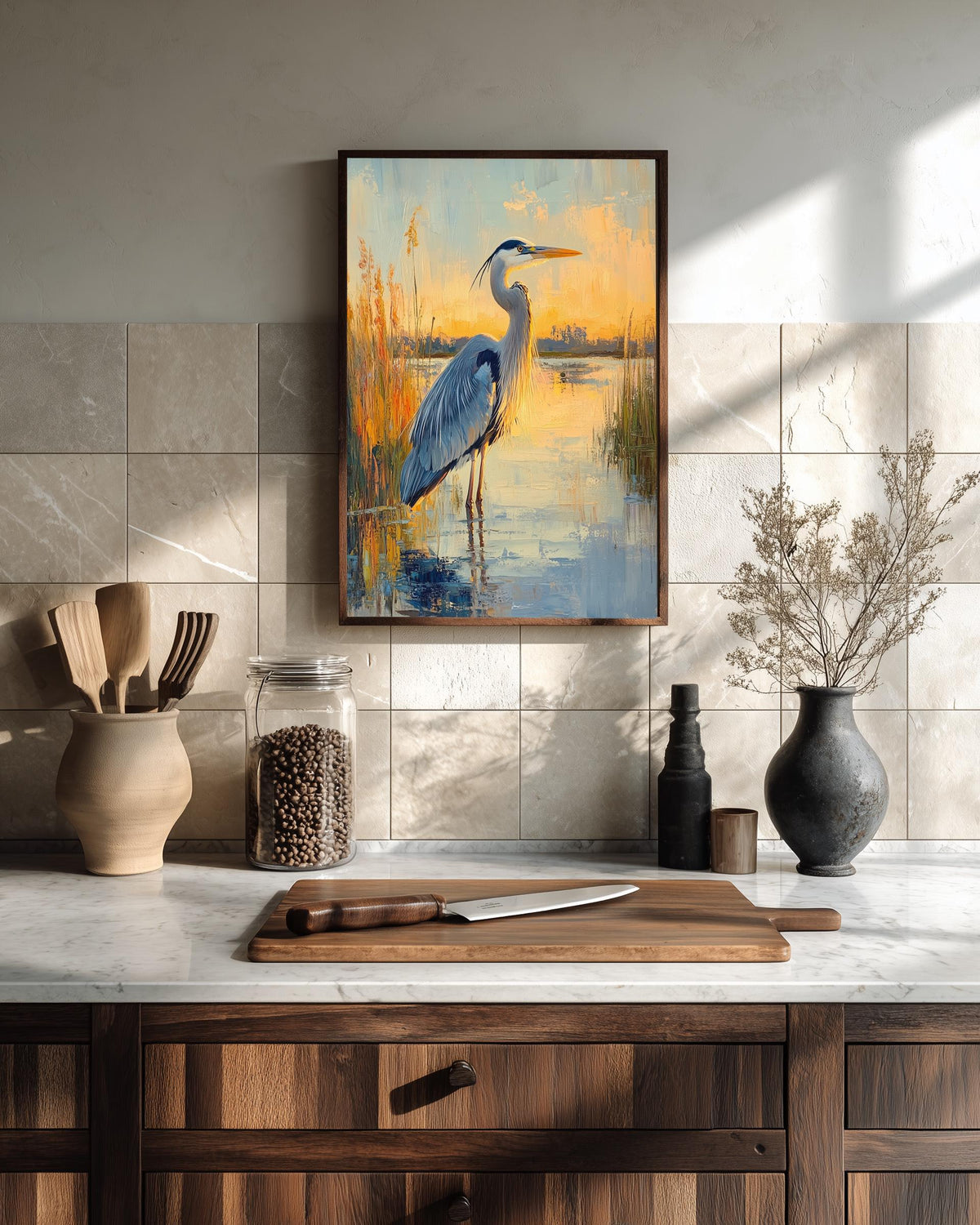 Great Blue Heron Wall Art — view 9 of 20