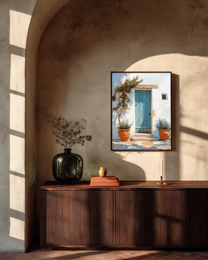 Turquoise Door Wall Art — view 10 of 20