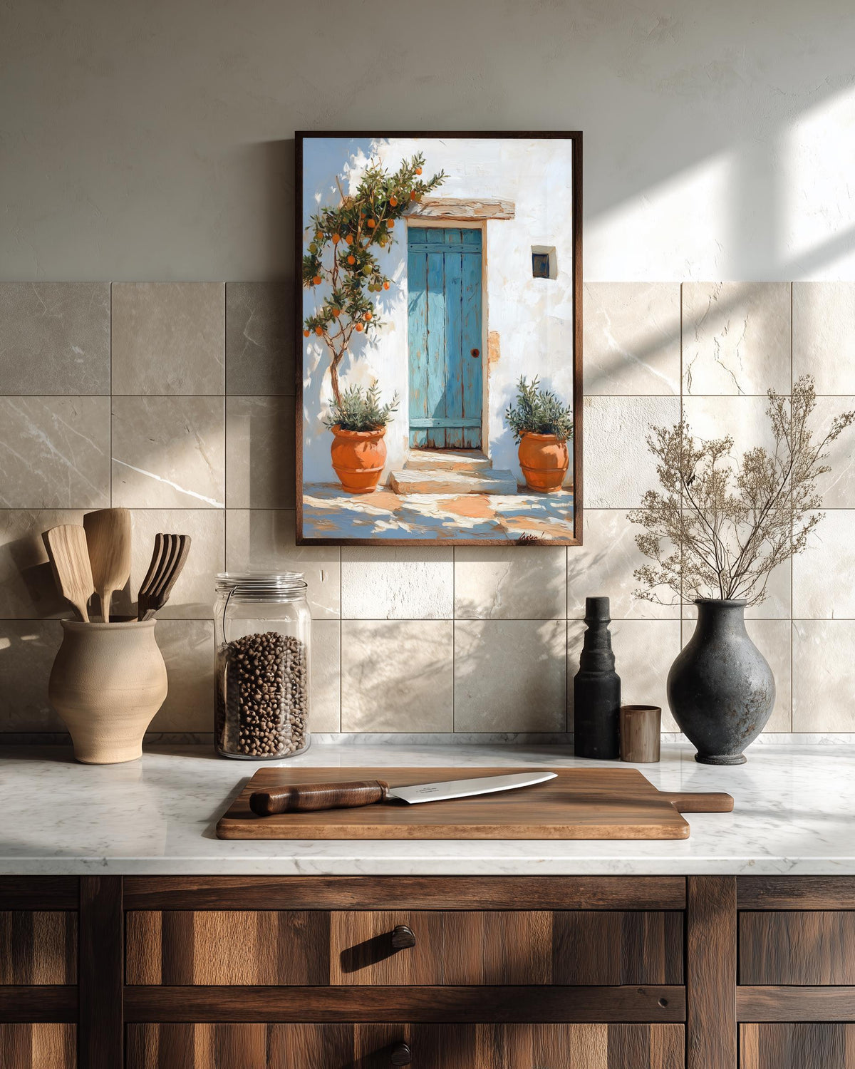 Turquoise Door Wall Art — view 8 of 20