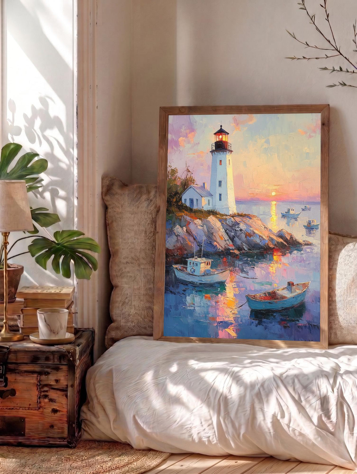 Lighthouse Harbor Wall Art — view 12 of 20