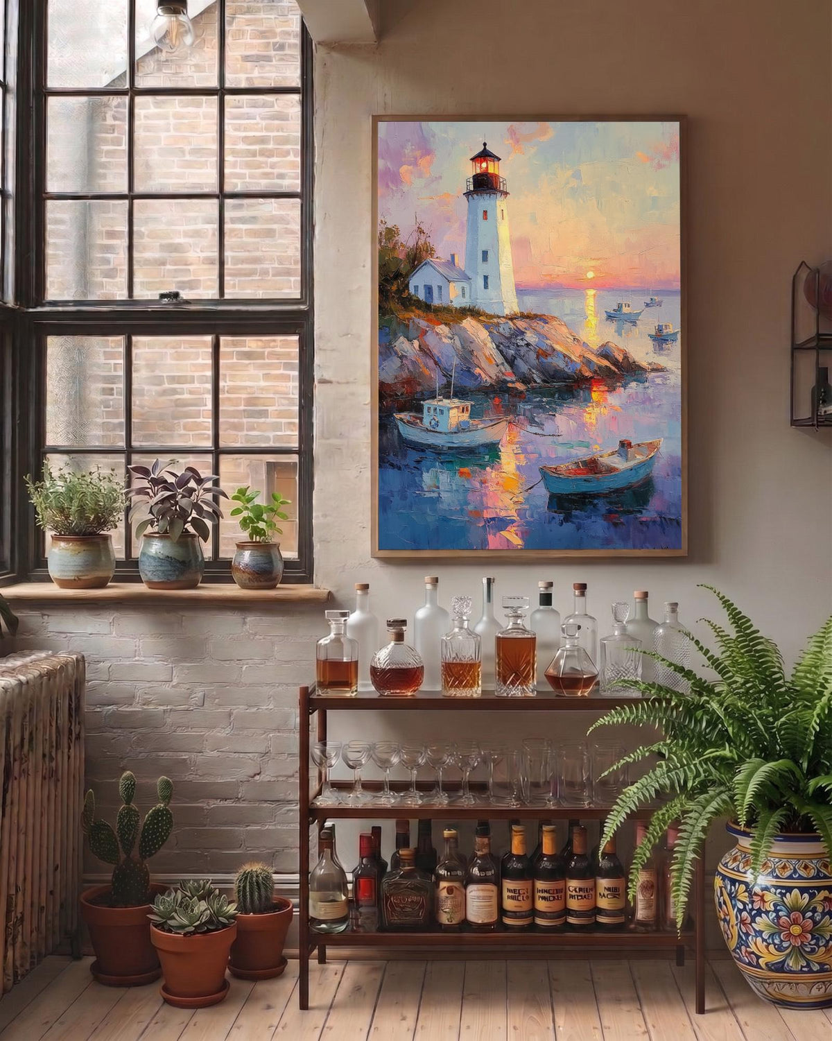 Lighthouse Harbor Wall Art — view 14 of 20