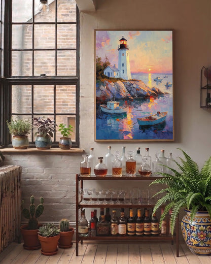 Lighthouse Harbor Wall Art — view 14 of 20